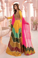 ENCHANTED YELLOW LEHENGA CHOLI - image 2