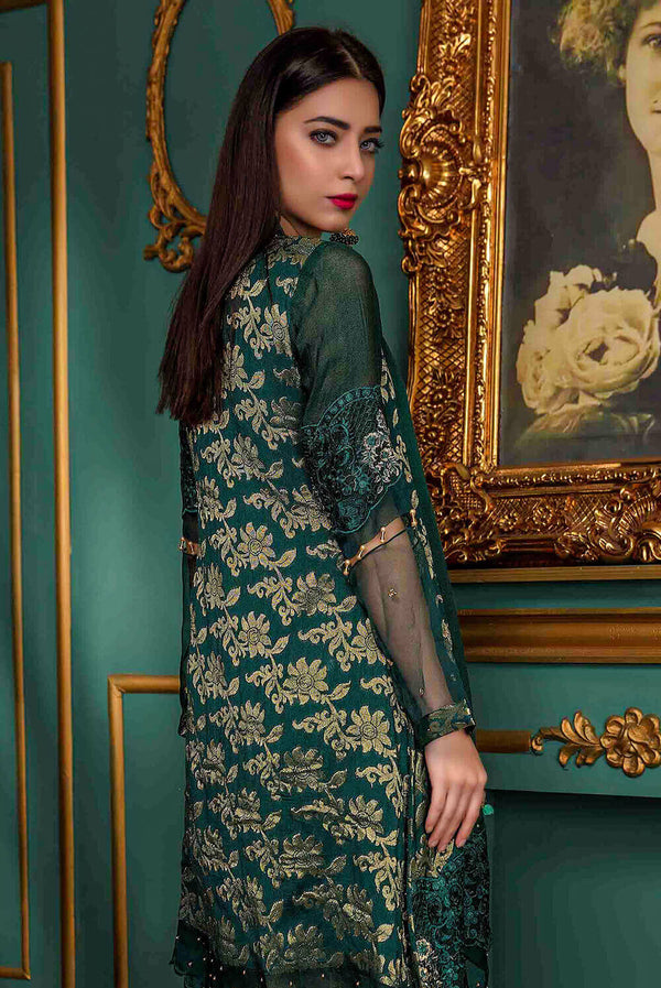 slim fit dress slacks Embrace Radiant Charm with Allure Green Pakistani Designer Dress – Shireen  Lakdawala