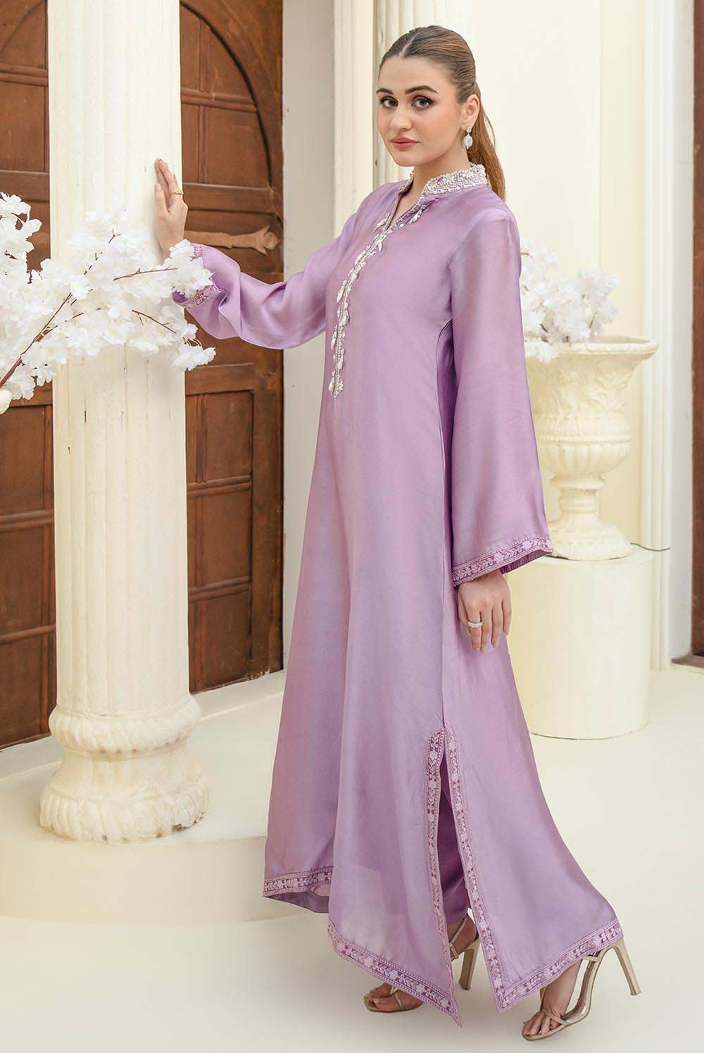 purple dresses pakistani casual Purple Dresses 2025: Magenta Dress & Purple Color Embroidered Dress for Wedding Online in Pakistan DressyZone.com