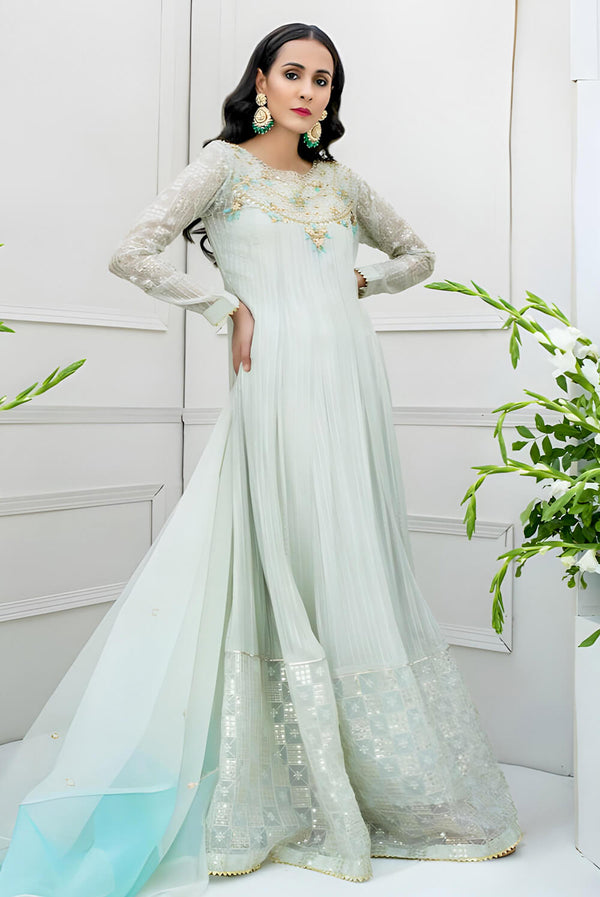 Embrace Floral Beauty with Nargis Pakistani Designer Dress - Shireen Lakdawala Shirt & Pants / XL / Dupatta As Shown Embrace Floral Beauty with Nargis Pakistani Designer Dress - Shireen Lakdawala Shirt & Pants / XL / Dupatta As Shown
