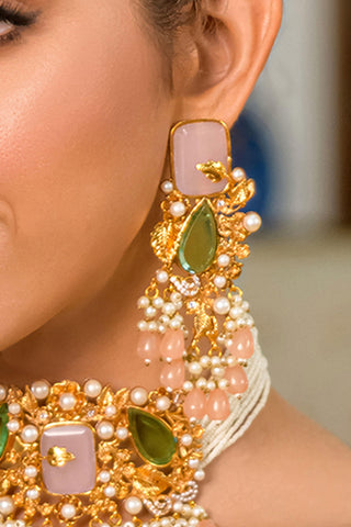 SL-J23-13 Opal Earrings