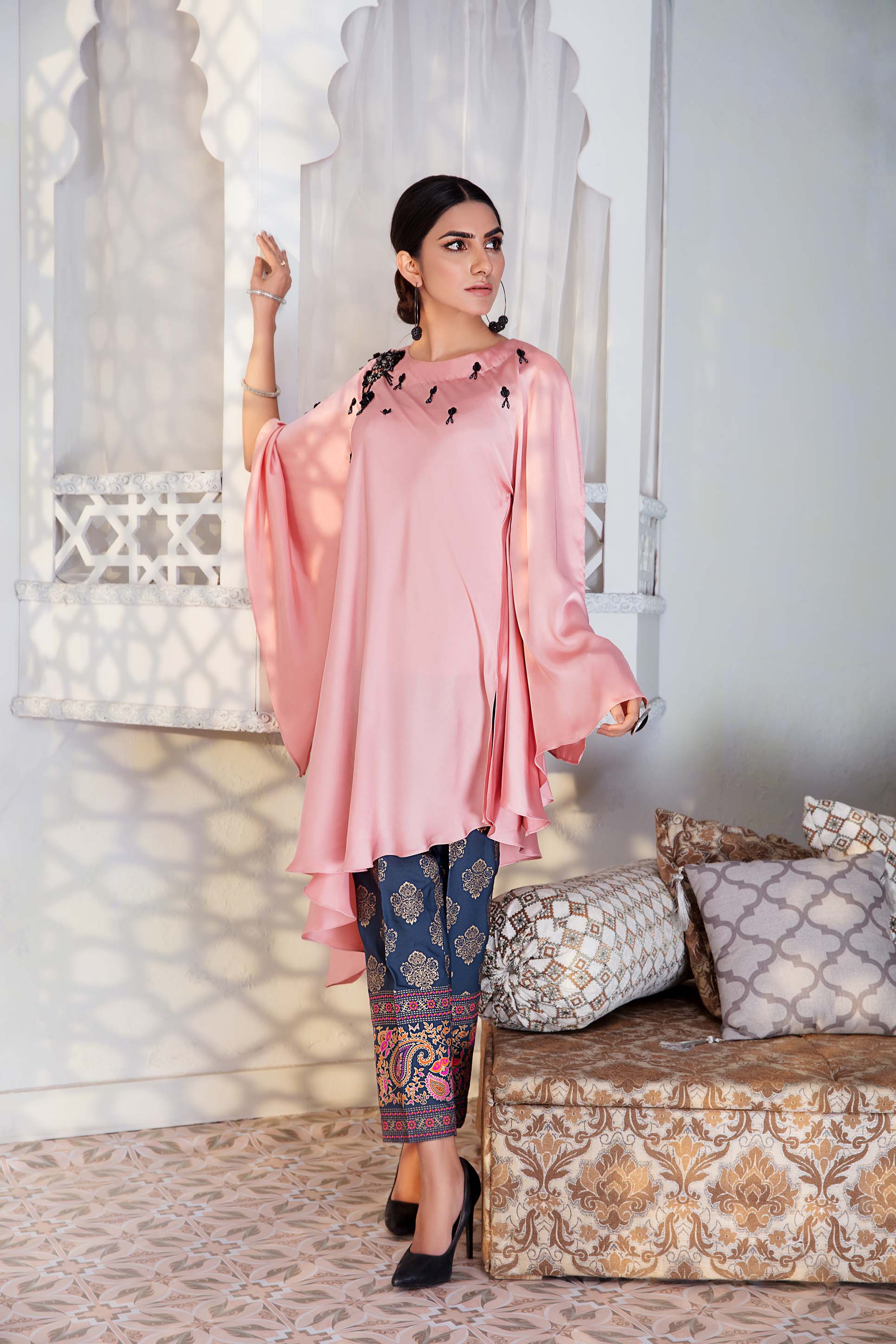 Make a Bold Statement with NOA Bloc Pakistani Designer Dress - Shireen ...