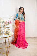 RANG RAS LEHENGA CHOLI